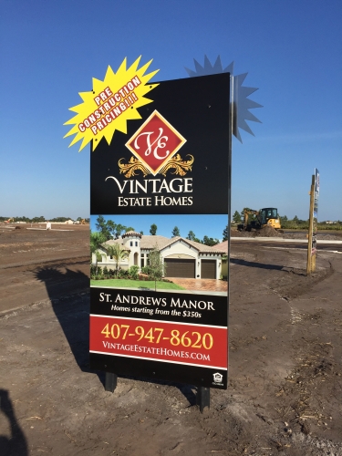 Real Estate / Yard / Site Sign